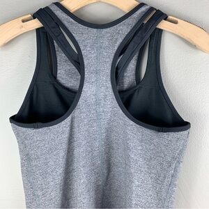 Lululemon | Workout Tank Heathered Slate Top | Gray | Size 8